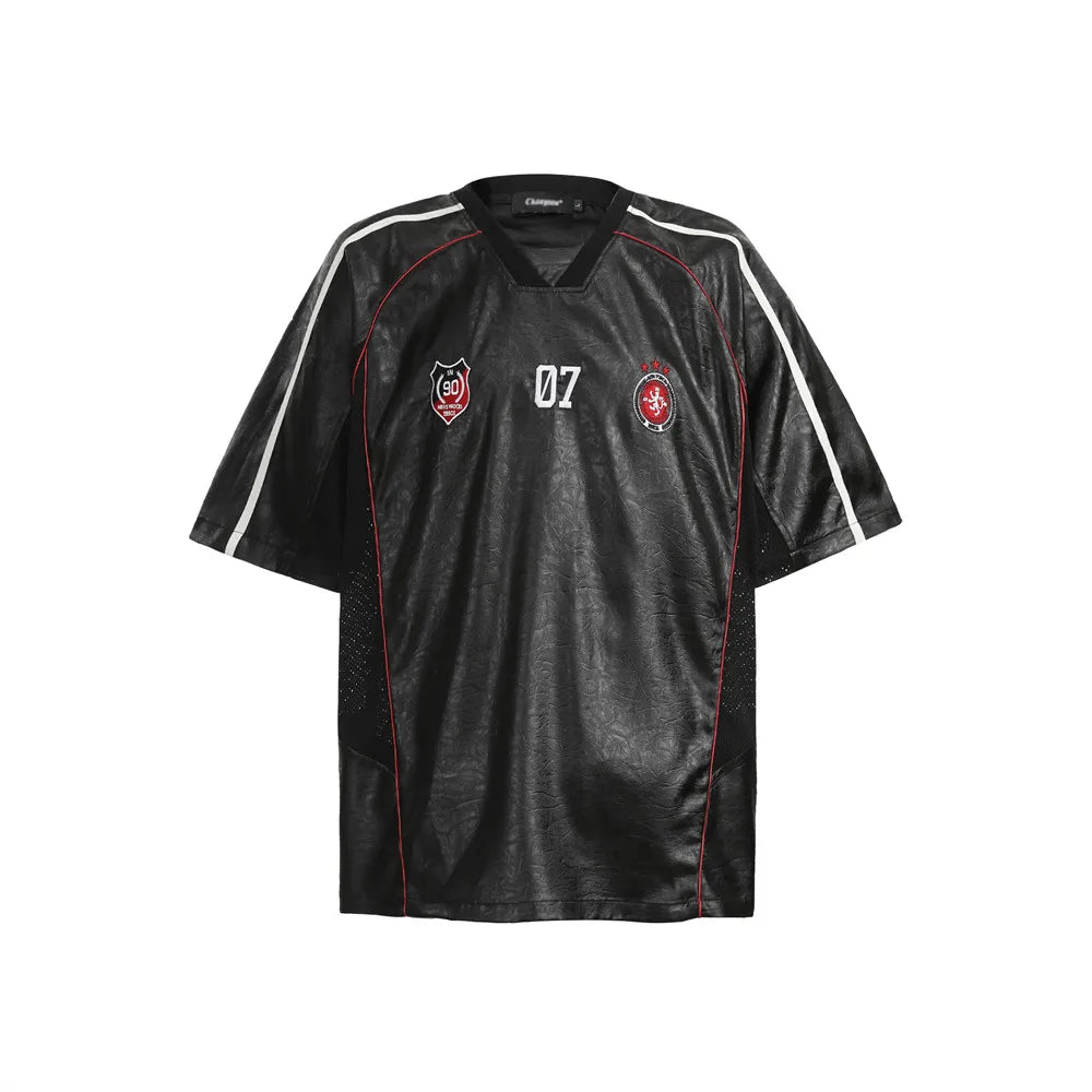 Embroidered Vintage Short Sleeve T-Shirt