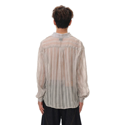 Retro Plaid Long Sleeve Shirt