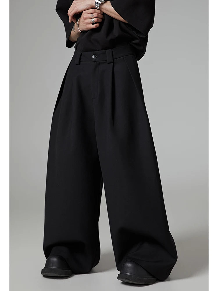 Flowy Black Oversized Wide Leg Pants