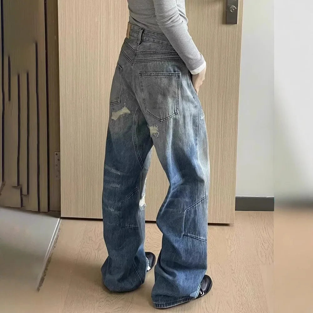 Retro Trend Baggy Jeans