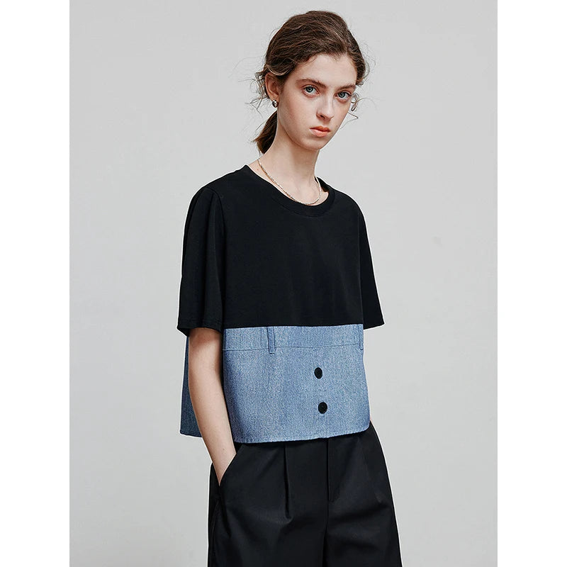 Stylish Women's Short-Sleeved T-Shirt