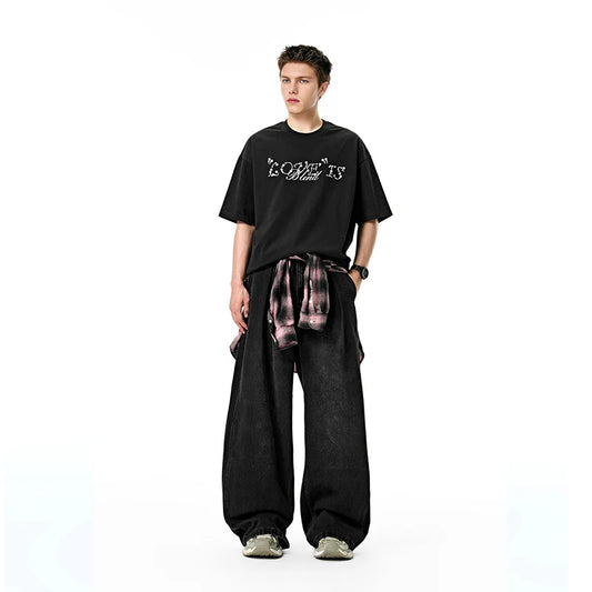 Vintage Loose Fit American Wide Jeans