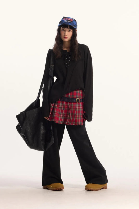 Comfortable Lightweight Drawstring Long-Sleeve T-Shirt