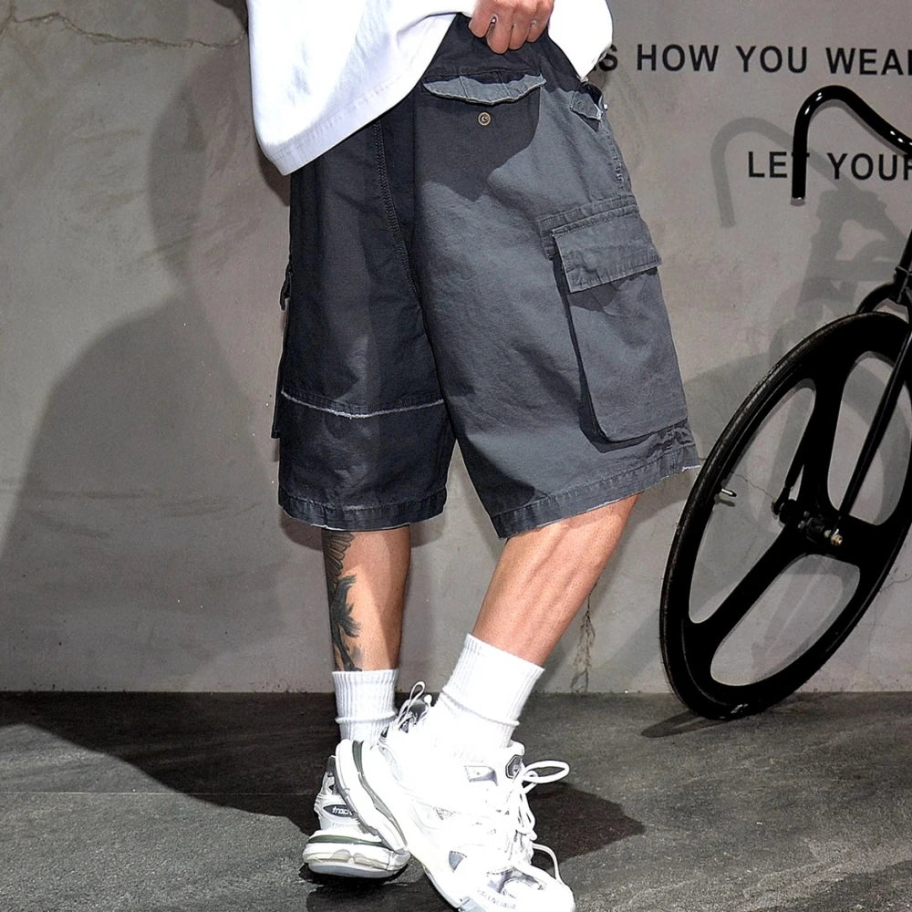 Oversized Baggy Cargo Shorts