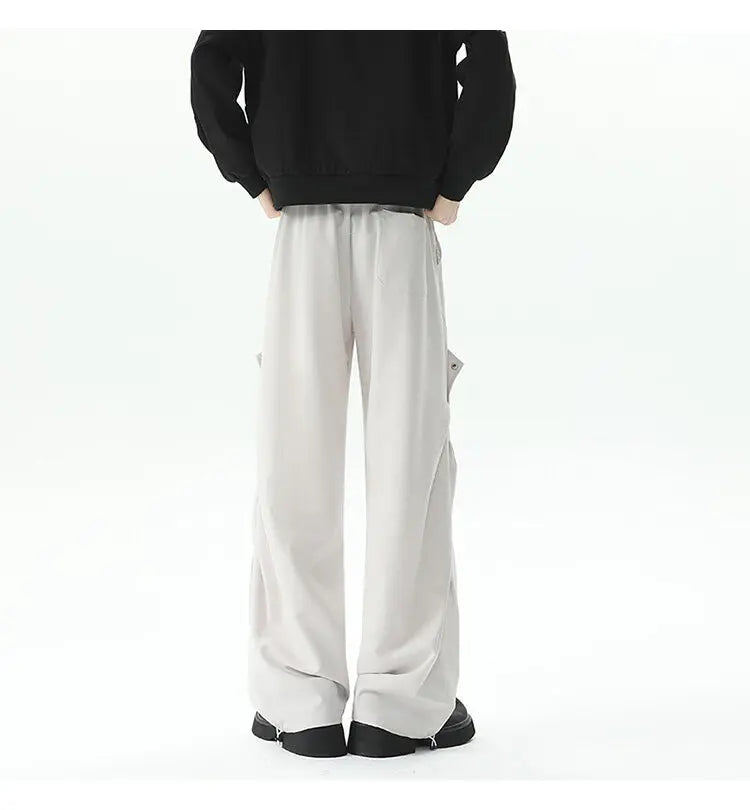 Vintage Grey Baggy Y2K Joggers Pants