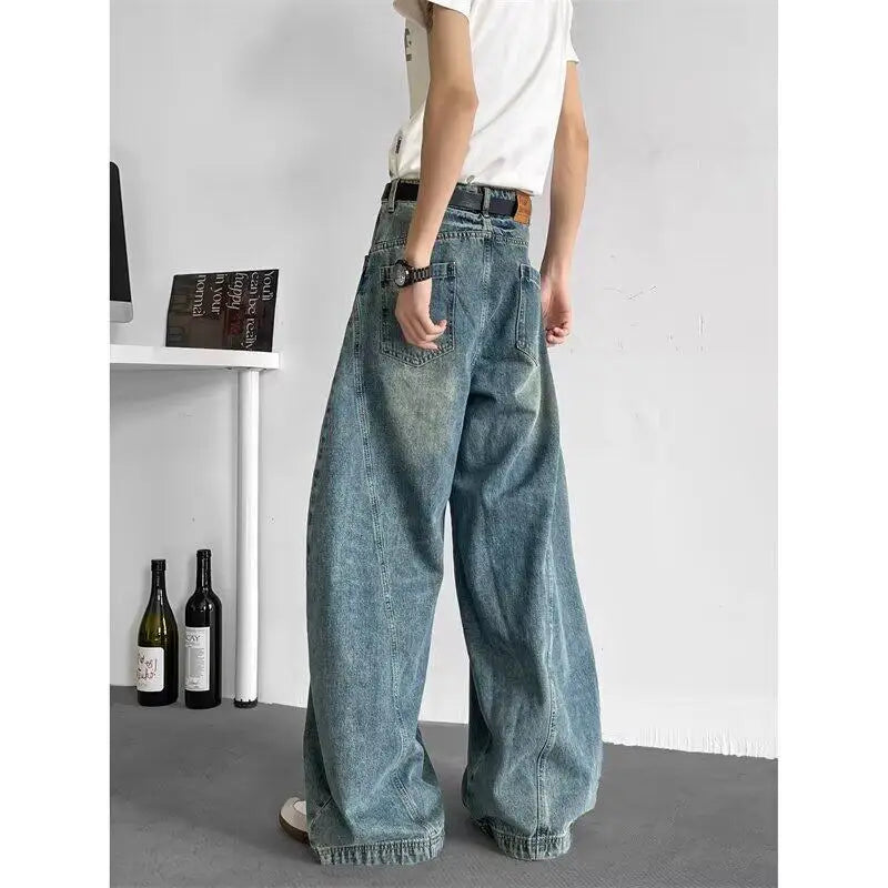 Baggy Wide Leg Hip Hop Jeans