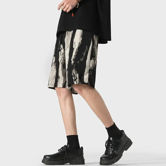 Tie Dye Loose Sports Shorts