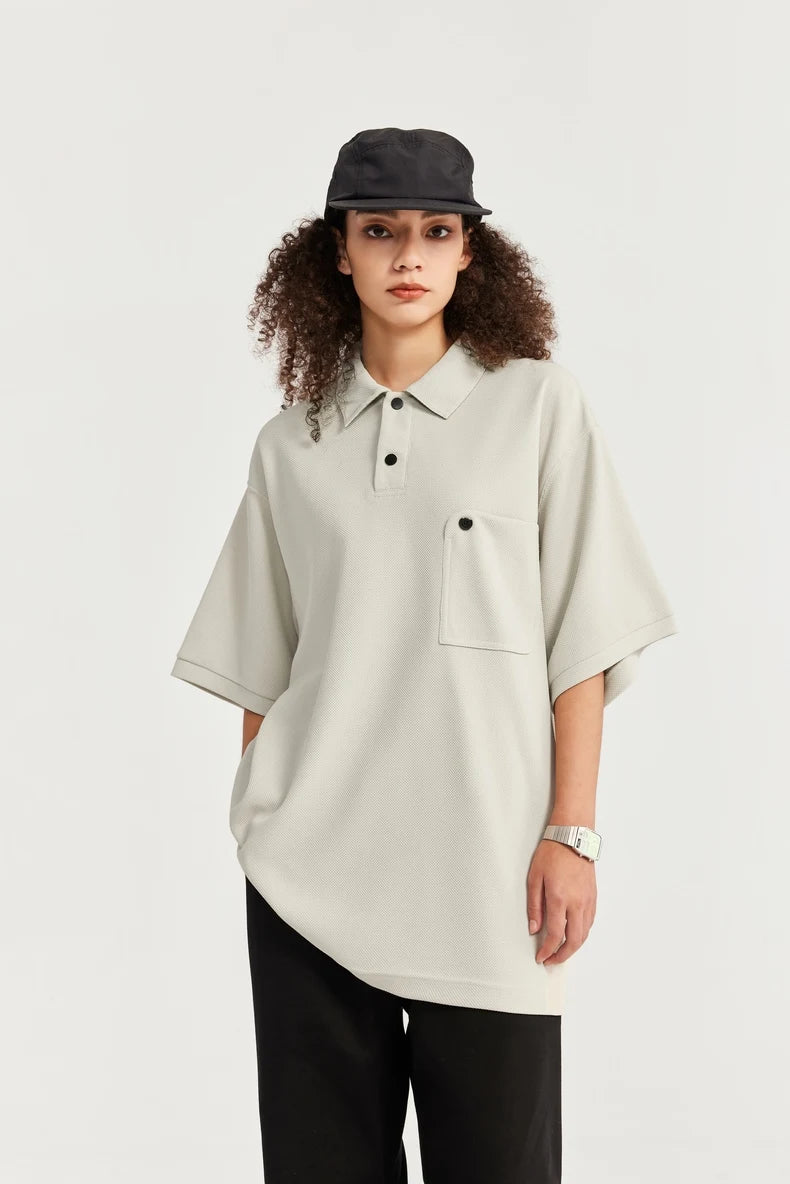 Classic Heavyweight Pique Polo T-shirt