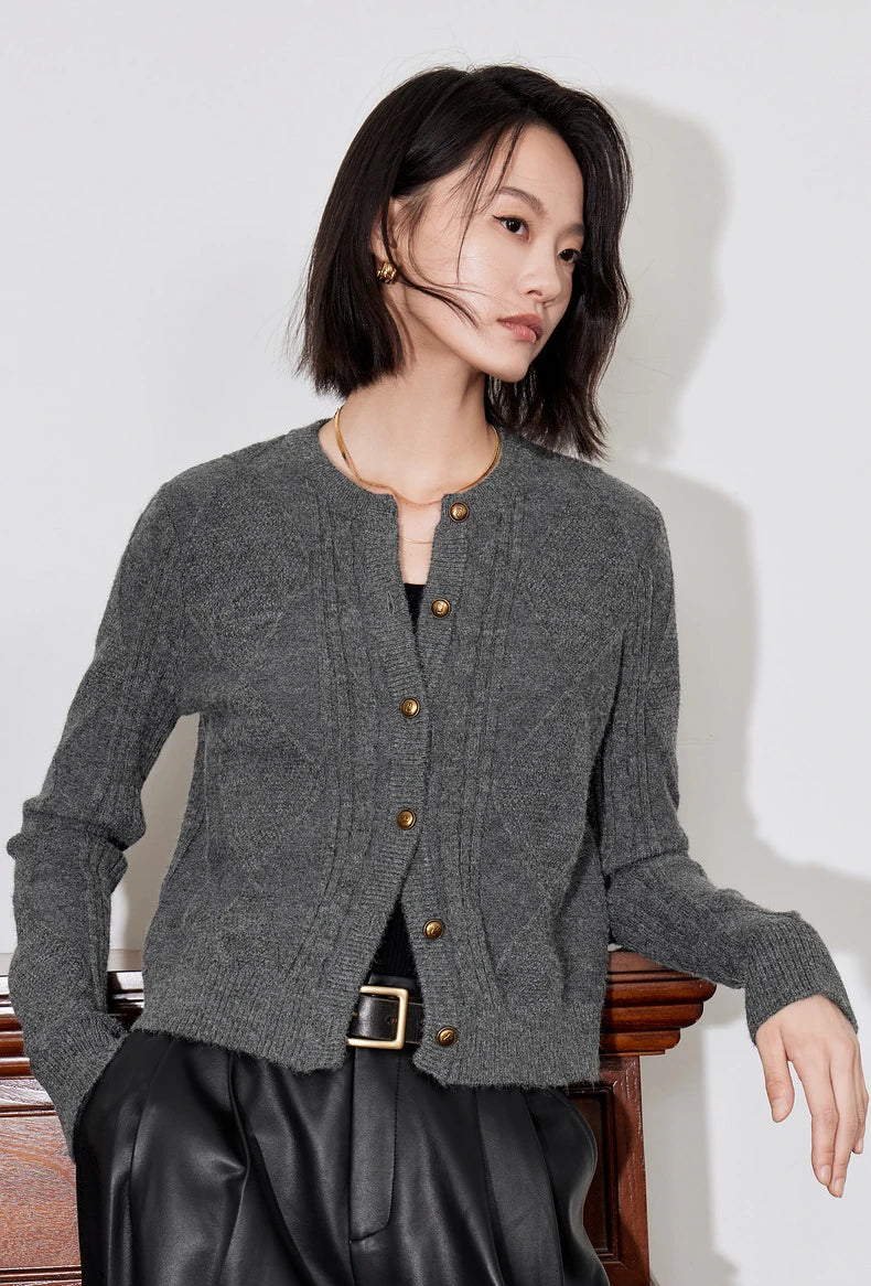 Cozy Knit Sweater Long Sleeve