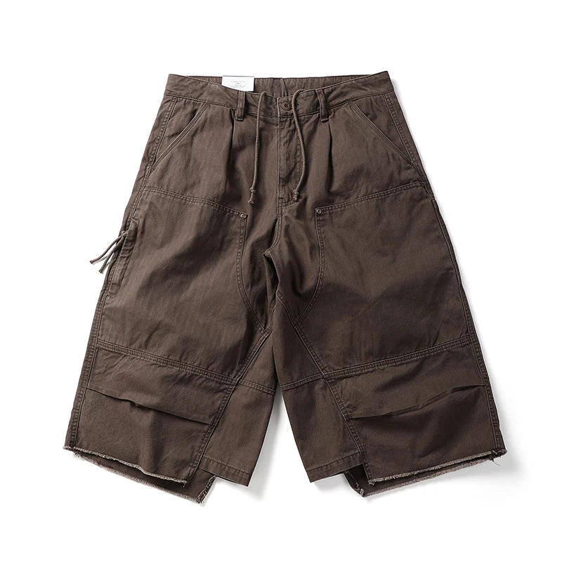 Vintage Loose Fit Cargo Jorts