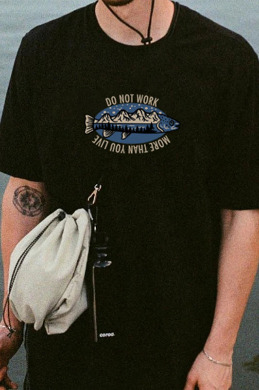Inflation Fun Oversized Printed T-Shirt