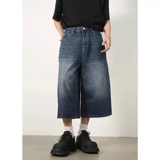 Dark Wash High Waisted Denim Jeans