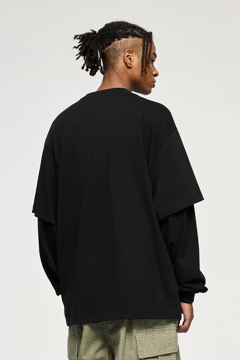 Minimalist Oversized Long Sleeve T-Shirt