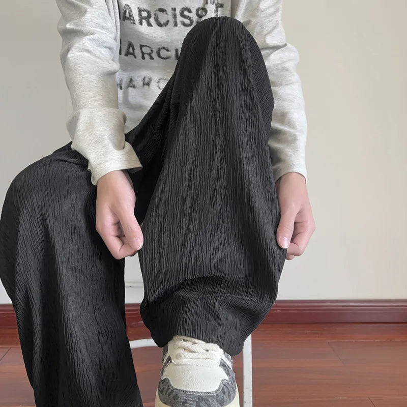 Oversized Wide Leg Casual Pants