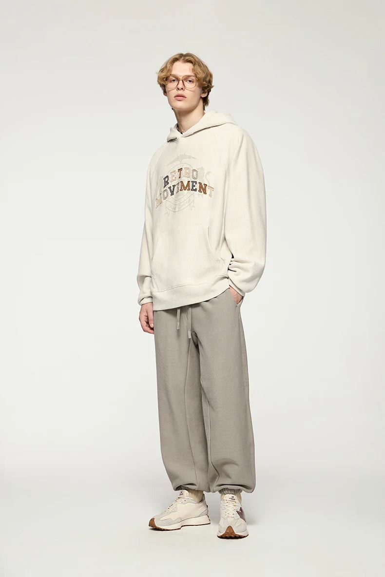 Solid Classic Fleece Joggers Winter Pants