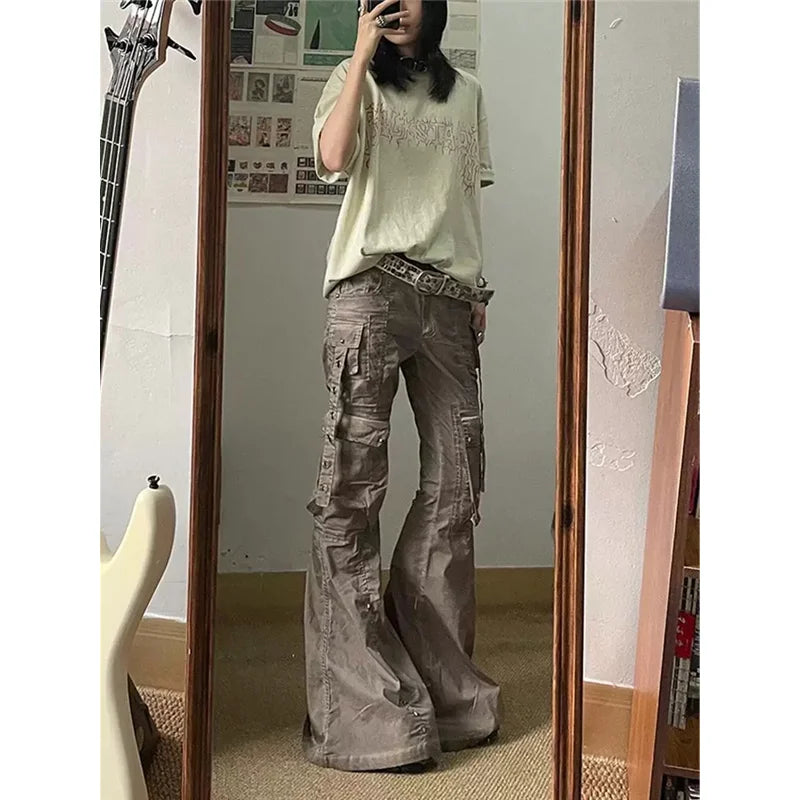 Retro Wide Leg Baggy Denim Jeans