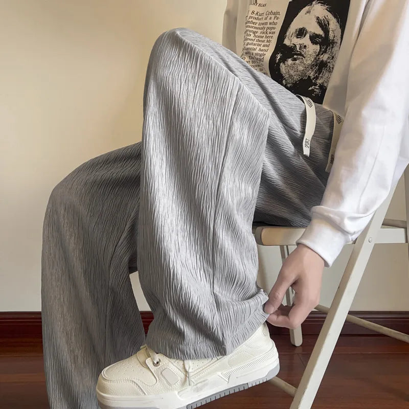 Oversized Wide Leg Casual Pants