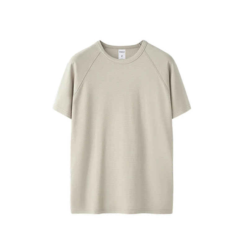 Navy Slim Fit Heavyweight Stretch T-Shirt