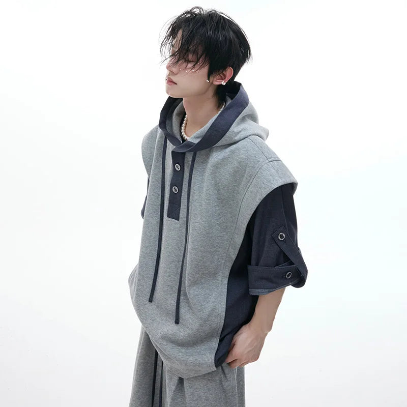 High Quality Loose-Fit Hooded Shirt
