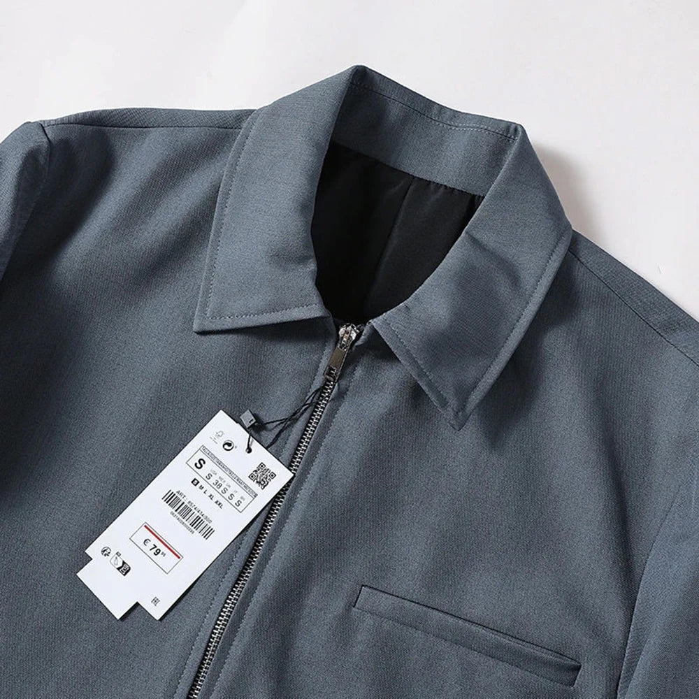 British Business Casual Long Sleeve Jacket