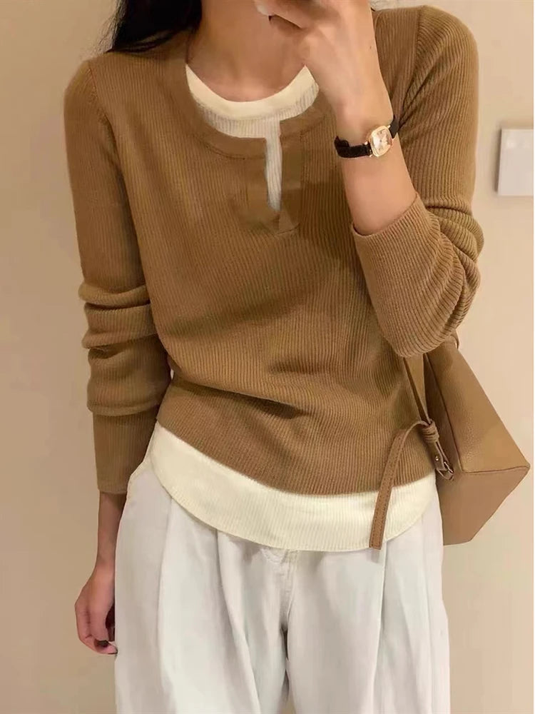 Cozy Korean Knit Sweater