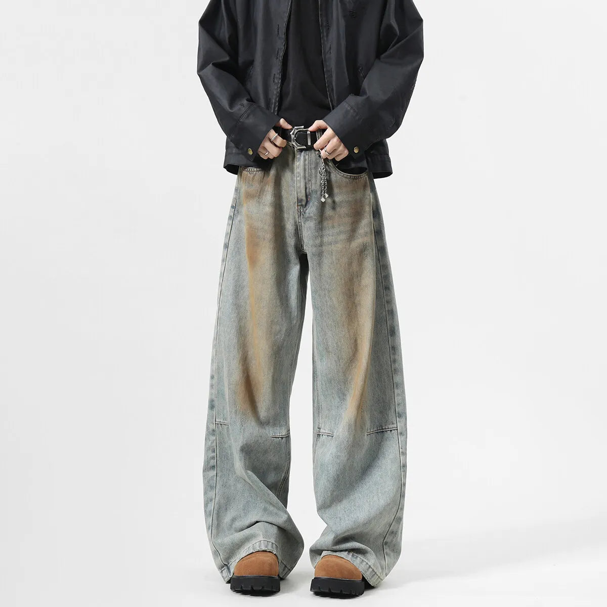 Novel Loose Fit Denim Jeans