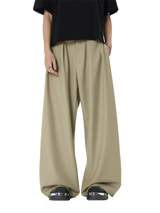 Vintage Pleated Suit Pants