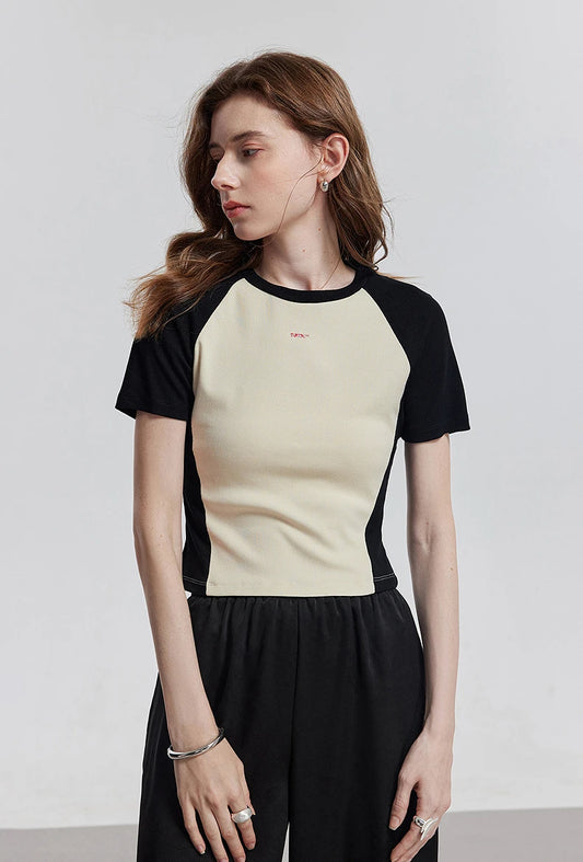 Chic Short Sleeve Floral Print T-Shirt