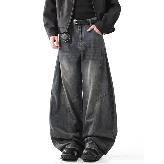 Vintage Oversize Wide Leg Denim Jeans