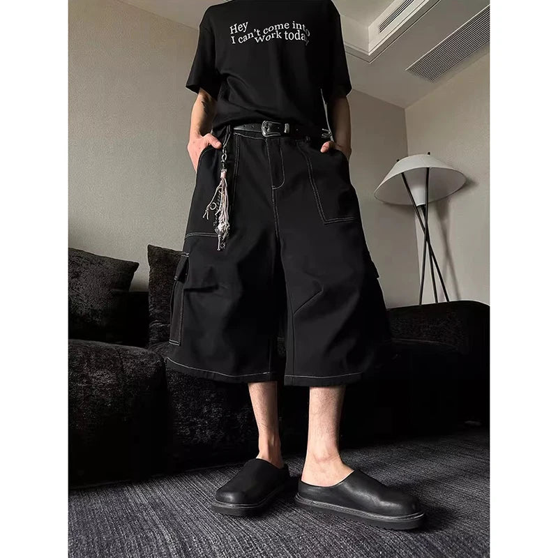 White Vintage Cargo Pants