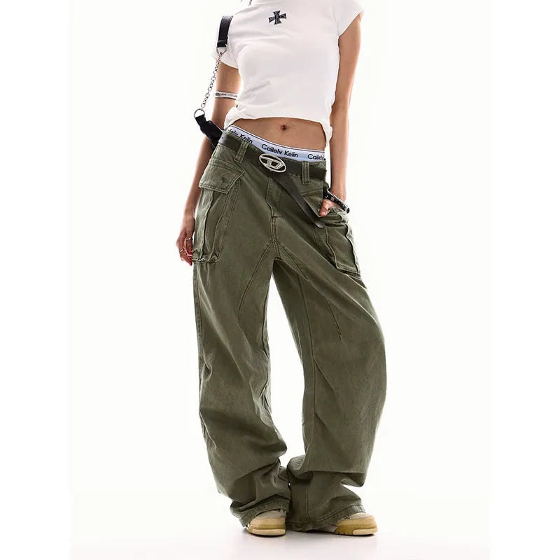 Versatile American Retro Loose Casual Pants