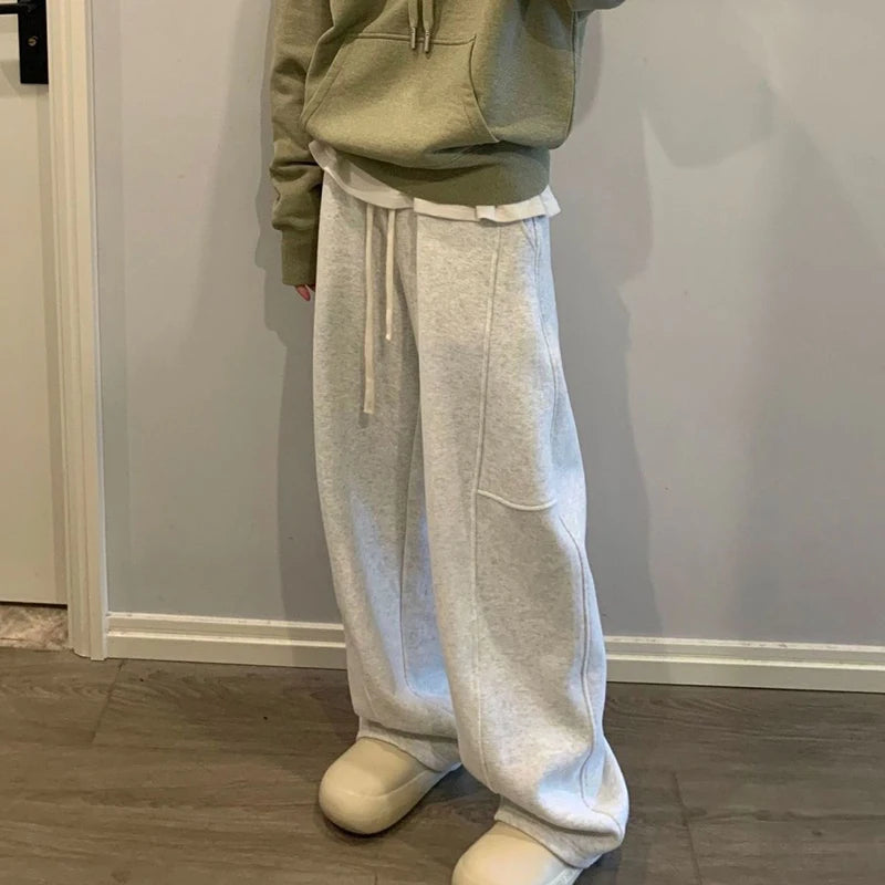 Warm Cozy High Waist Jogging Pants
