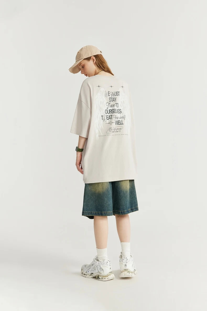 Luminous Glow-in-the-Dark Oversized T-Shirt