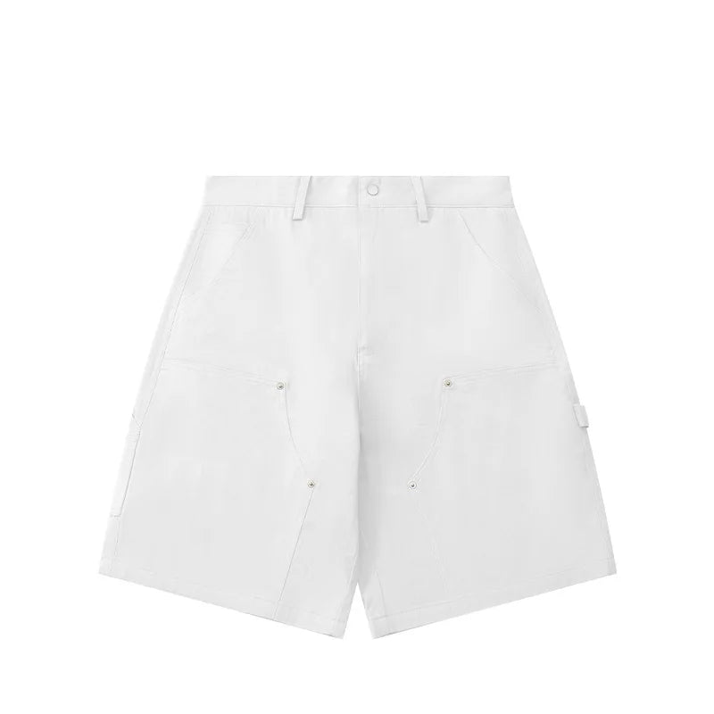 Premium Solid Color Wide Leg Shorts