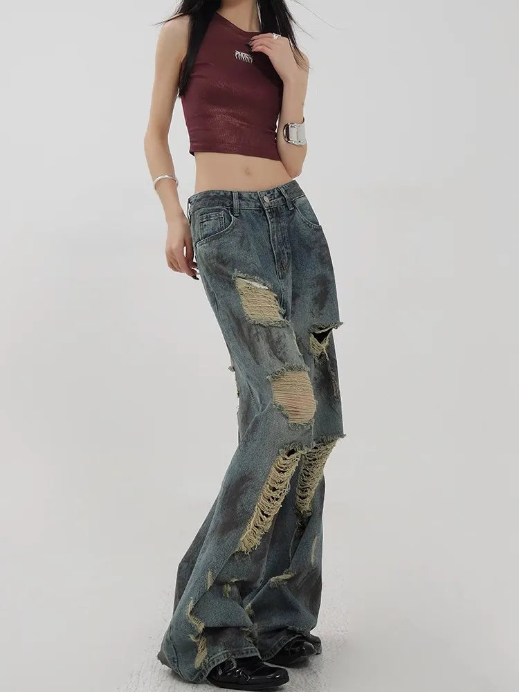 Vintage American Star Retro Loose Jeans