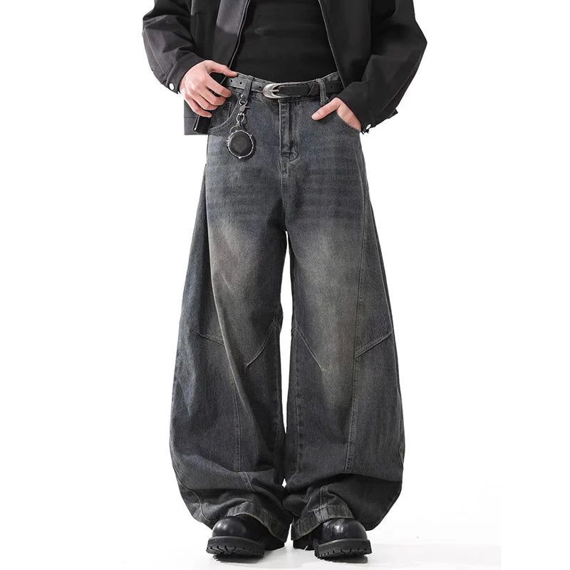 Vintage Oversize Wide Leg Denim Jeans