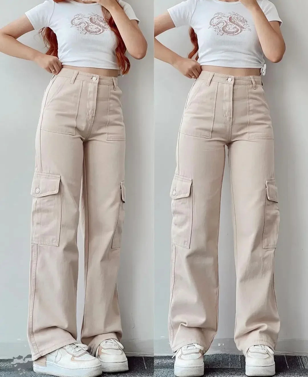 High Street Wide Leg Pants