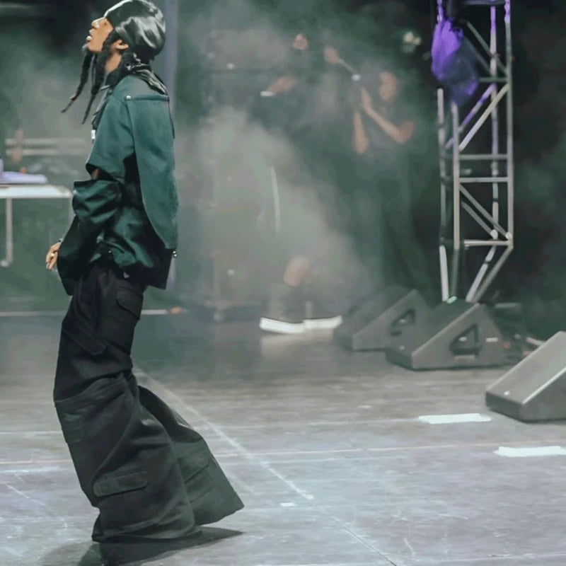 Retro Hip Hop Wide Leg Pants