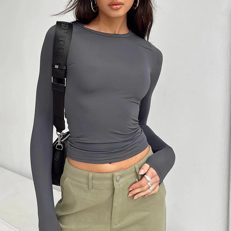 Slim Fit Long Sleeve T-Shirt