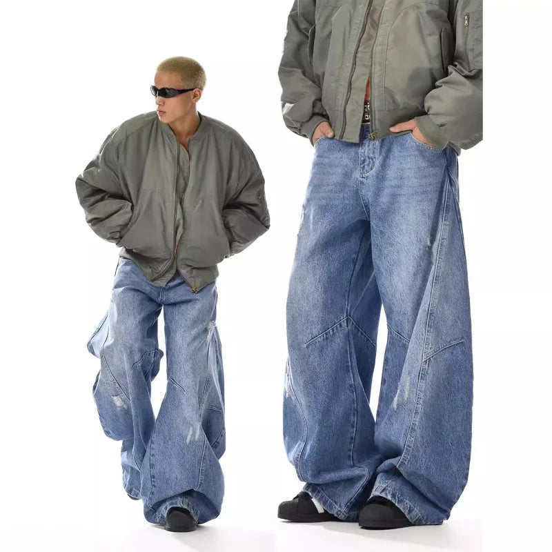 High Quality Trendy Wide Leg Jeans
