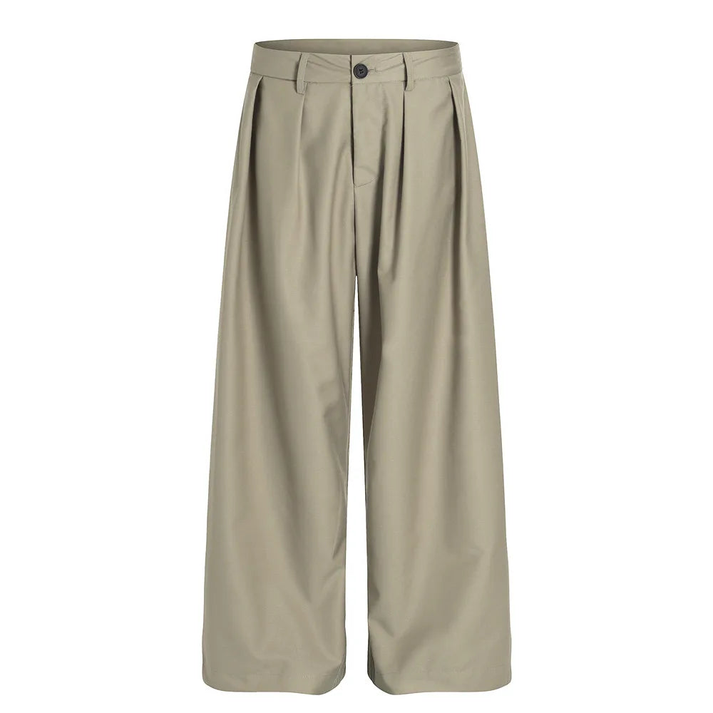 Vintage Pleated Suit Pants