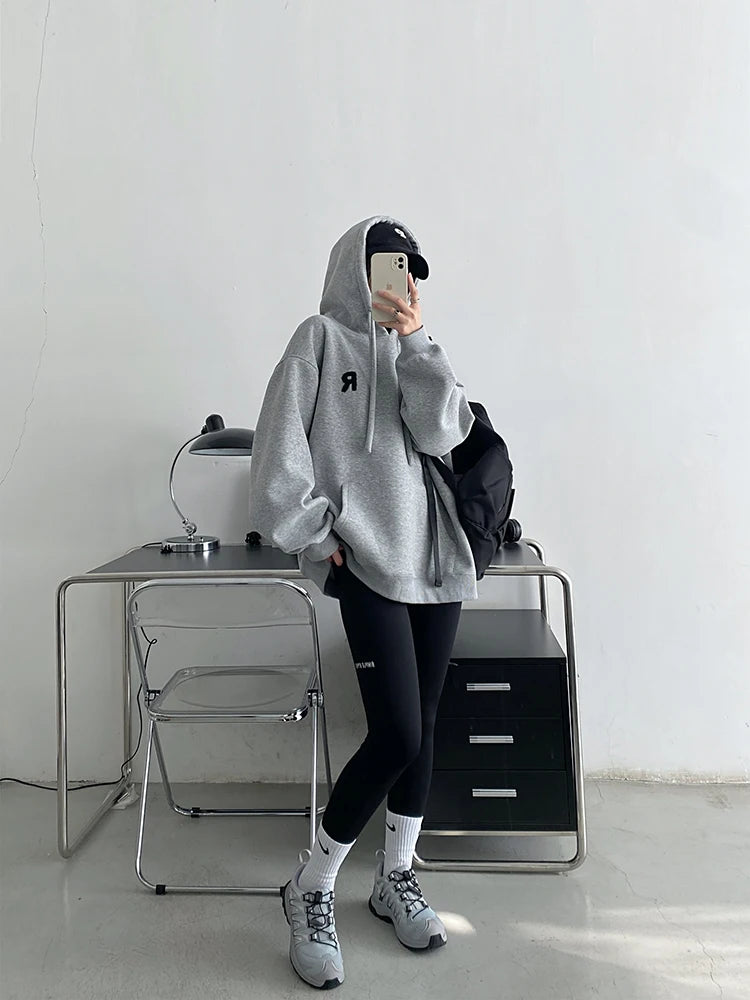 Cozy Oversized Hooded Sweatshirt