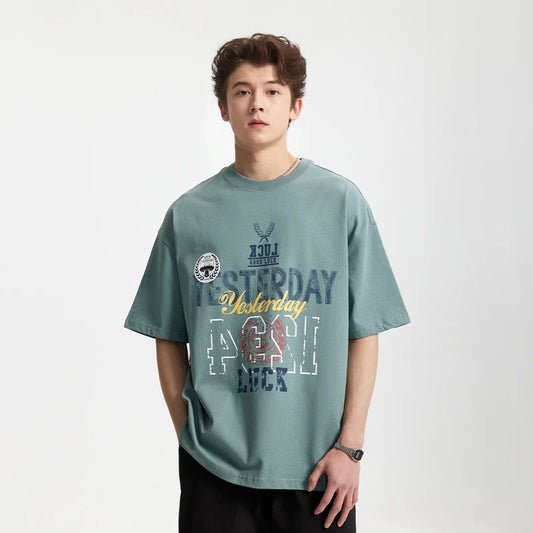 Vintage American Loose Fit Cotton T-Shirt