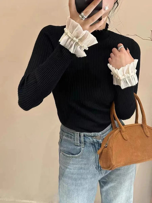 Cozy Knit Turtleneck Sweater