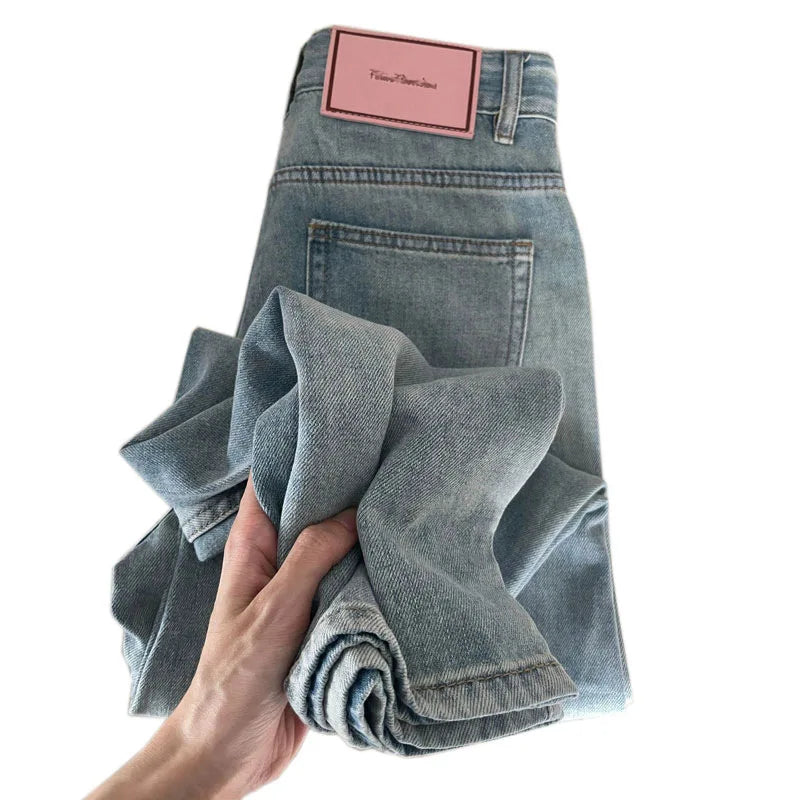 High Waist Wide Leg Vintage Jeans