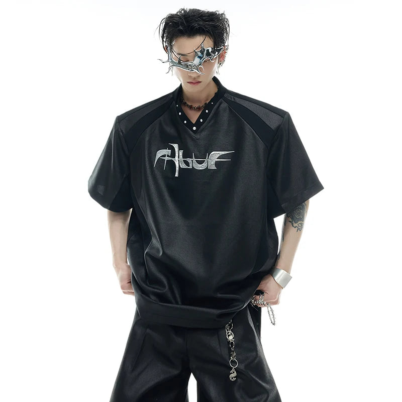 High Quality Original V-Neck Short T-Shirt