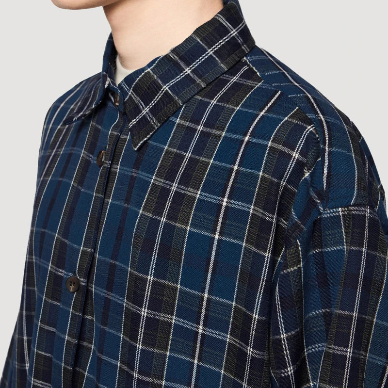 Classic Plaid Oversized Casual American Shirt