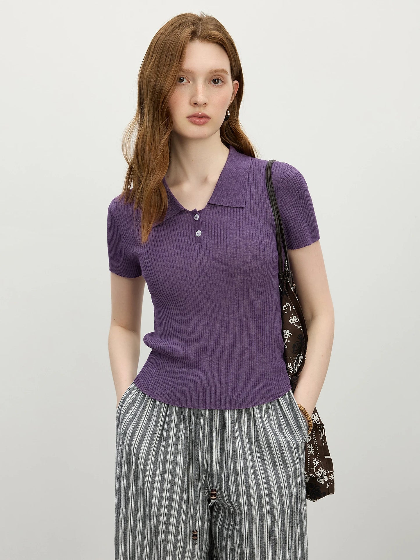 Translucent Summer Polo T-Shirt