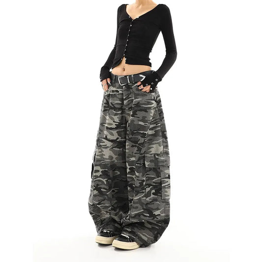 Vintage High Waisted Khaki Denim Jeans