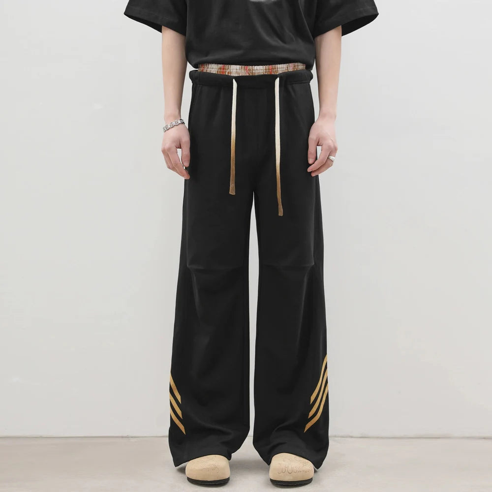 Elastic Drawstring Loose Casual Jogger Pants